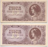 1946. 10.000BP (8x) T:I-,II,II-