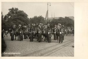 1928 Vienna, Wien; X. Deutsches Bundes Sängerfest, Festzug / 10th German Federal Song Festival, photo