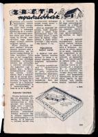 1957 Ezermester, 6 szám. 1957. július-december. Kiadói tűzött papírkötés, kissé kopottas borítókkal,...