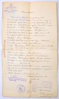 1927 Román nyelvű erdélyi (Ópiski) születési anyakönyvi kivonat + 1940 Hiteles fordítása
