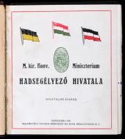 A világháború. Kiad.: a M. Kir. Honvédelmi Minisztérium Hasegélyező Hivatala. Szekszárd, 1916, Molnár-féle Nyomdai Műintézet. Leporellófözet, kissé kopott, sérült gerincű vászonkötésben, egyébként jó állapotban.