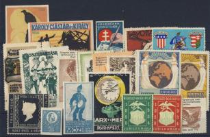 1914-1934 20db régi magyar levélzáró