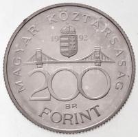 1992. 200Ft Ag "MNB" + 1993. 200Ft Ag "MNB" + 1994. 200Ft Ag "Deák" dí...