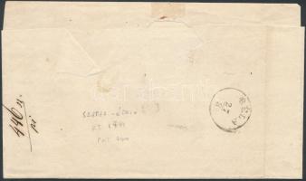 1870 5kr levélen "SZEPES-ÓFALU" - "BÉLA" - Tótfalu 1870 5kr on cover "SZEPE...