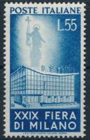 Milan fair closing stamp, Milánói vásár záróérték