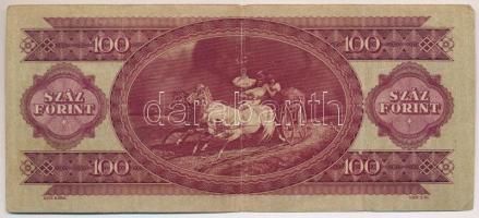 1947. 100Ft T:III két oldalt ragasztószalag 
Adamo F27