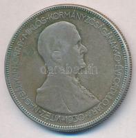 1930. 5P Ag "Horthy jobbra" T:3 Adamo P8