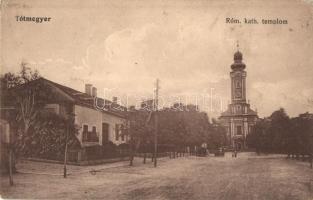 Tótmegyer, Slovensky Meder, Palárikovo; Római katolikus templom, tér / church, square