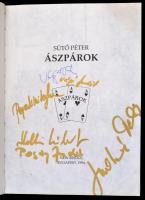 Sütő Péter: Ászpárok. Bp., 1994, New Bridge. Ismert emberek (Vágó István, Pogány Judit, stb.) által ...