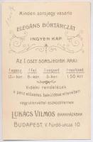 Budapest 1902. "A Magyar Királyi Szabadalmazott Osztály-Sorsjáték 35931 számu sorsjegy" re...