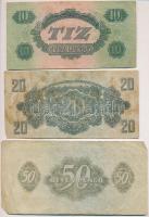 1944. 1P számozás nélkül + 2P + 5P "ő" betű felett az ékezet nyitott + 10P + 20P + 50P + 1...