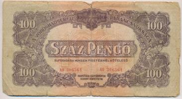 1944. 1P számozás nélkül + 2P + 5P "ő" betű felett az ékezet nyitott + 10P + 20P + 50P + 1...