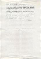 1972 MOB sportvezető másfél oldalas gépelt magánlevele a müncheni olimpiai faluból érdekes részletek...