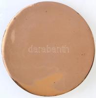 DN "Czabán Samu Általános Iskola Díja" aranyozott Br emlékplakett. Szign.:IJH (?) (82mm) T...