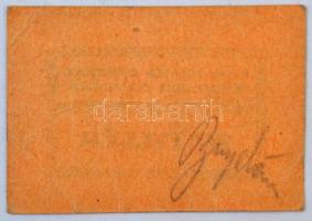 Erdély / Arad ~1910. "Központi Kávéház - Cafanaua Central" pincérpénz 20f értékben, a háto...