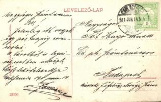 Csíkszereda, Miercurea Ciuc; Római katolikus gimnázium, útépítés az előtérben, kiadja Szvoboda Mikló...