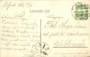 Budapest XIV. Wampetics F. vendéglője, kerthelyiség  (Rb)