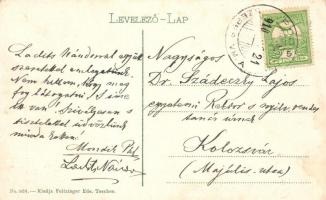 Podolin, Podolínec; Piarista kolostor és templom, Rákóczi torony. Feitzinger Ede No. 924. / cloister...