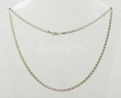 Ezüst(Ag) nyaklánc, jelzett, h: 42 cm, nettó: 6,5 g
