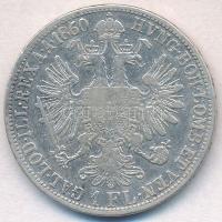 Ausztria 1860A 1Fl Ag "Ferenc József" T:2-
Austria 1860A 1 Florin Ag "Franz Joseph&q...