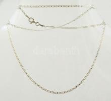 Vékony ezüst(Ag) nyaklánc, jelzett, h: 44,5 cm, nettó: 1,8 g