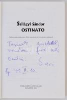 Szilágyi Sándor: Ostinato. Esszék, tanulmányok. Bp., 1999, Új Mandátum Könyvkiadói. Kiadói papírköté...