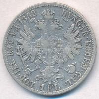 Ausztria 1882. 1Fl Ag "Ferenc József" T:2-
Austria 1882. 1 Florin Ag "Franz Joseph&q...