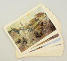 Zorád Ernő: Volt egyszer egy Tabán. Zorád Ernő 36 festményének színes mása, kísérőfüzettel, korabeli...