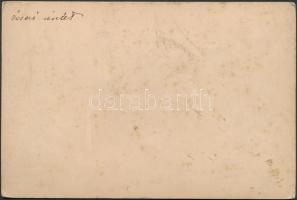 cca 1900 Ócsai részlet; fotó kartonon, hátoldalán feliratozva, 11×16 cm