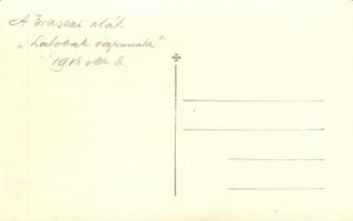 1916 Október 8. Brassói halálrajvonal csata, Oláh halott katonák rajvonala a bertalani és brassói va...