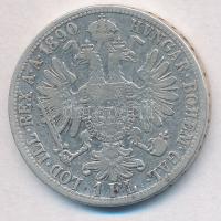Ausztria 1890. 1Fl Ag "Ferenc József" T:2-,3 
Austria 1890. 1 Florin Ag "Franz Josep...