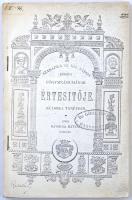 Szabadka Szabad Királyi Város Főgymnásiumának Értesítője az 1893/4. tanévről (Fénymásolat!), Szerk.: Haverda Mátyás, benne Gohl Ödön A Római Birodalom pénzeiről