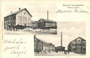 Érsekújvár, Nové Zámky; Bánhegyi Bőrgyár, Conlegner J. és fia / leather factory (EK)