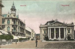Nagyvárad, Oradea; Bémer tér, Szigligeti színház / square, theatre (EK)