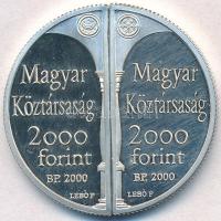 2000. 2000Ft Ag "Lórántffy Zsuzsanna / Sárospatak" (2xklf) tanúsítvánnyal T:2(PP)
Hungary...