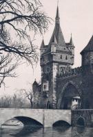 Jelzés nélkül: Vajdahunyad vára. Rézkarc, papír, 23×32 cm