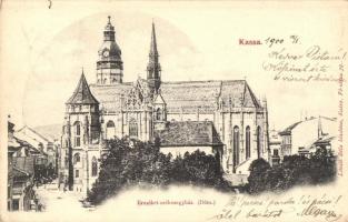 Kassa, Kosice; Erzsébet székesegyház, kiadja László Béla / cathedral (EK)