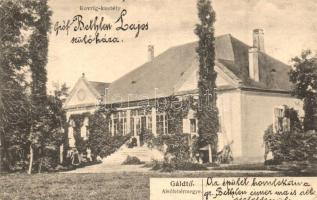 Gáldtő, Galtiu; Kovrig kastély / castle  (EK)