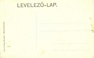 Borszékfürdő, Borsec; Szerpentin út, autós-kerékpáros montázslap. Soós kiadása / road, montage with ...