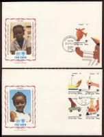 1979 Nemzetközi gyermekév Mi 538-541+blokk 42 FDC