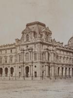 cca 1880 Párizs 5 db feliratozott városkép, Ch. Ségoffin, Párizs, 6x10 cm./ Paris, France, 5 photos,...