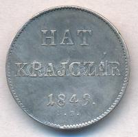 1849NB 6kr Ag T:2,2- kis ph.
Adamo B3