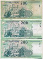 2002-2007. 200Ft (6x) T:III