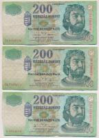 2002-2007. 200Ft (6x) T:III