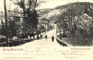 Langenzersdorf, Klosterneuburgerstrasse. Verlag Josef Popper / street view