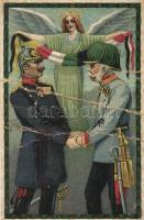Viribus Unitis, Ferenc József és II. Vilmos, első világháborús Központi Hatalmak propaganda / Wilhelm II and Franz Joseph, Central Powers WWI propaganda (non PC) (b)