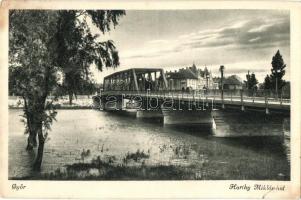 Győr, Horthy Miklós-híd, Márton Jenő felvétele (EK)