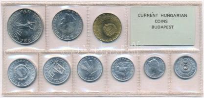 1982. 2f-10Ft (9xklf) érmés forgalmi sor fóliatokban T:1
Adamo FO15