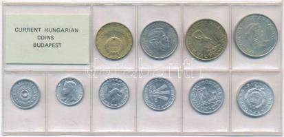 1983. 2f-20Ft 10db klf, érmés forgalmi sor fóliatokban T:1 Adamo FO16