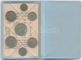 Bulgária 1962. 1st-1L 7xklf db-os forgalmi szett fóliatokban T:1 
Bulgaria 1962. 1 Stotinka - 1 Lev...